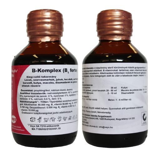B-KOMPLEX B1 FORTE (6-féle B-vitamin)